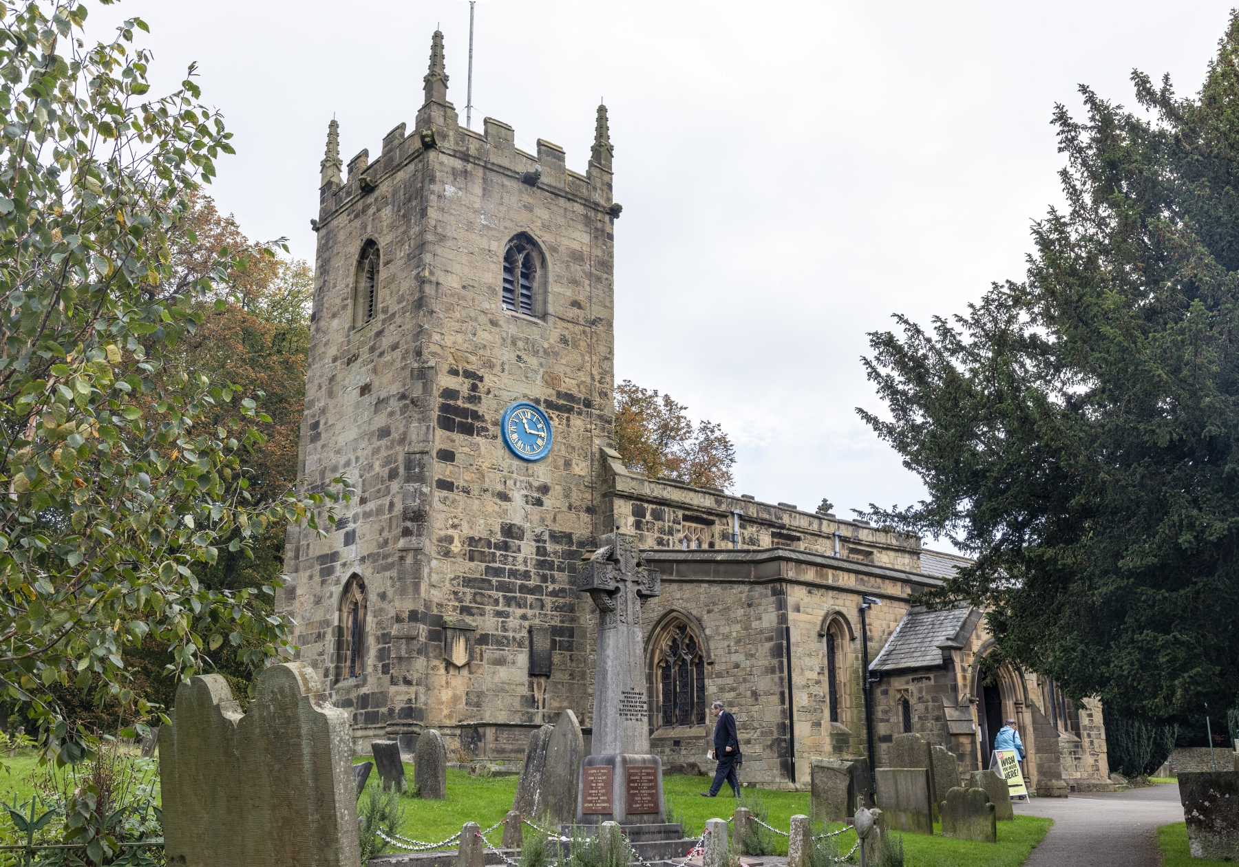 Eyam Church Derbyshire UK 2023